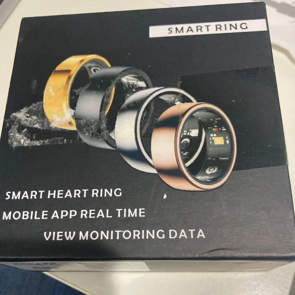 smart ring size 8 color silver